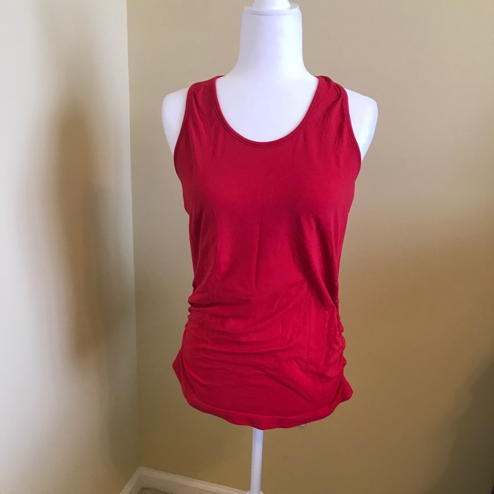 Athleta Speedlight Top, Red, S